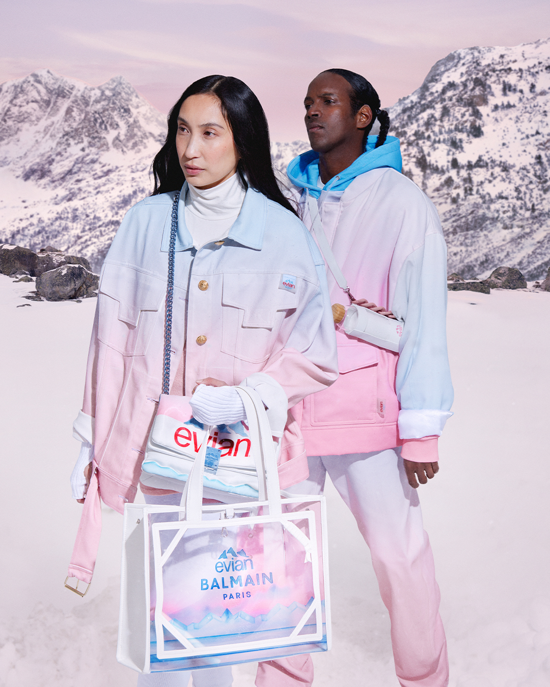evian: evian x Balmain Capsule Collection | Wieden+Kennedy