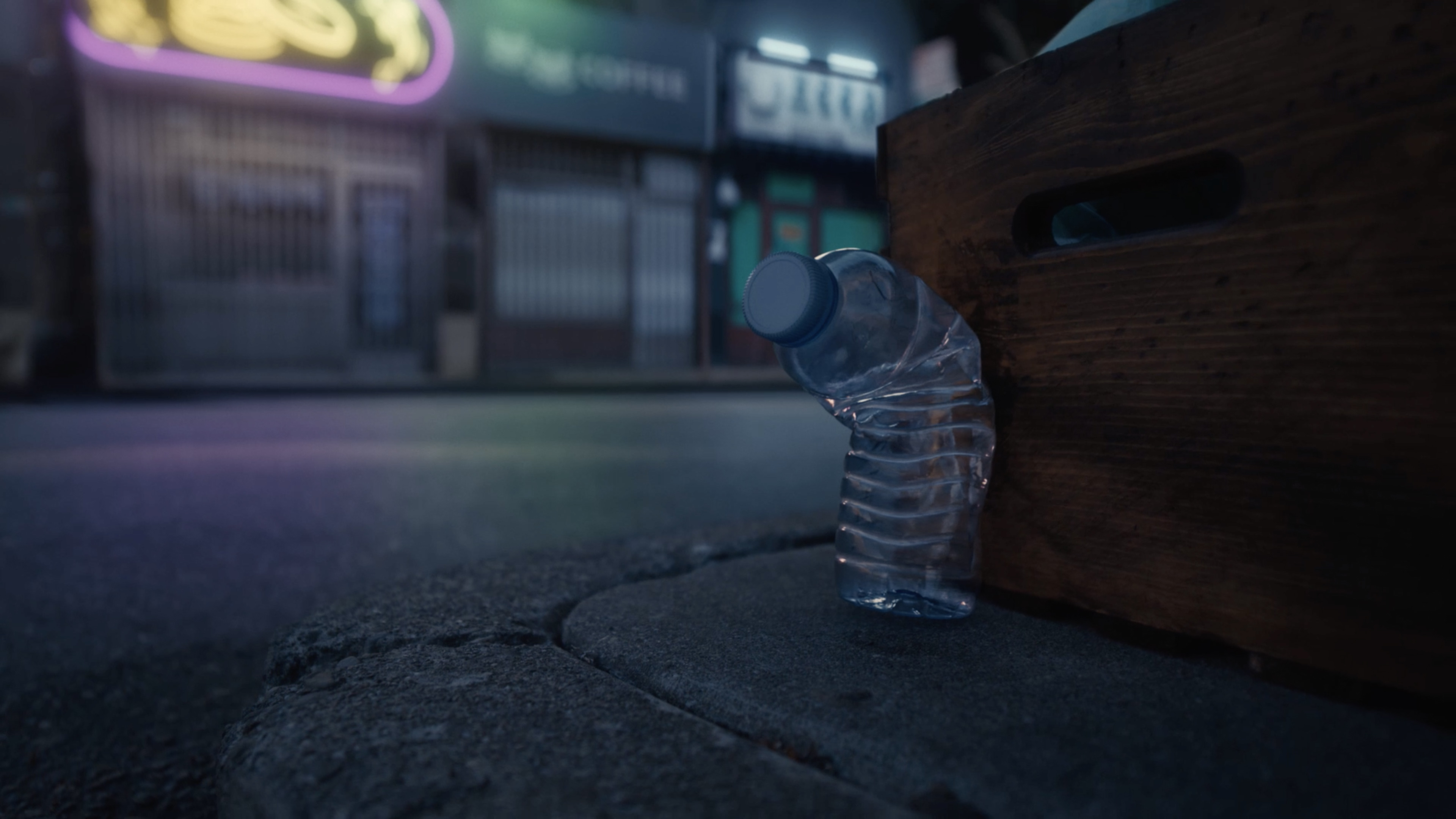 ikea bottles dark night