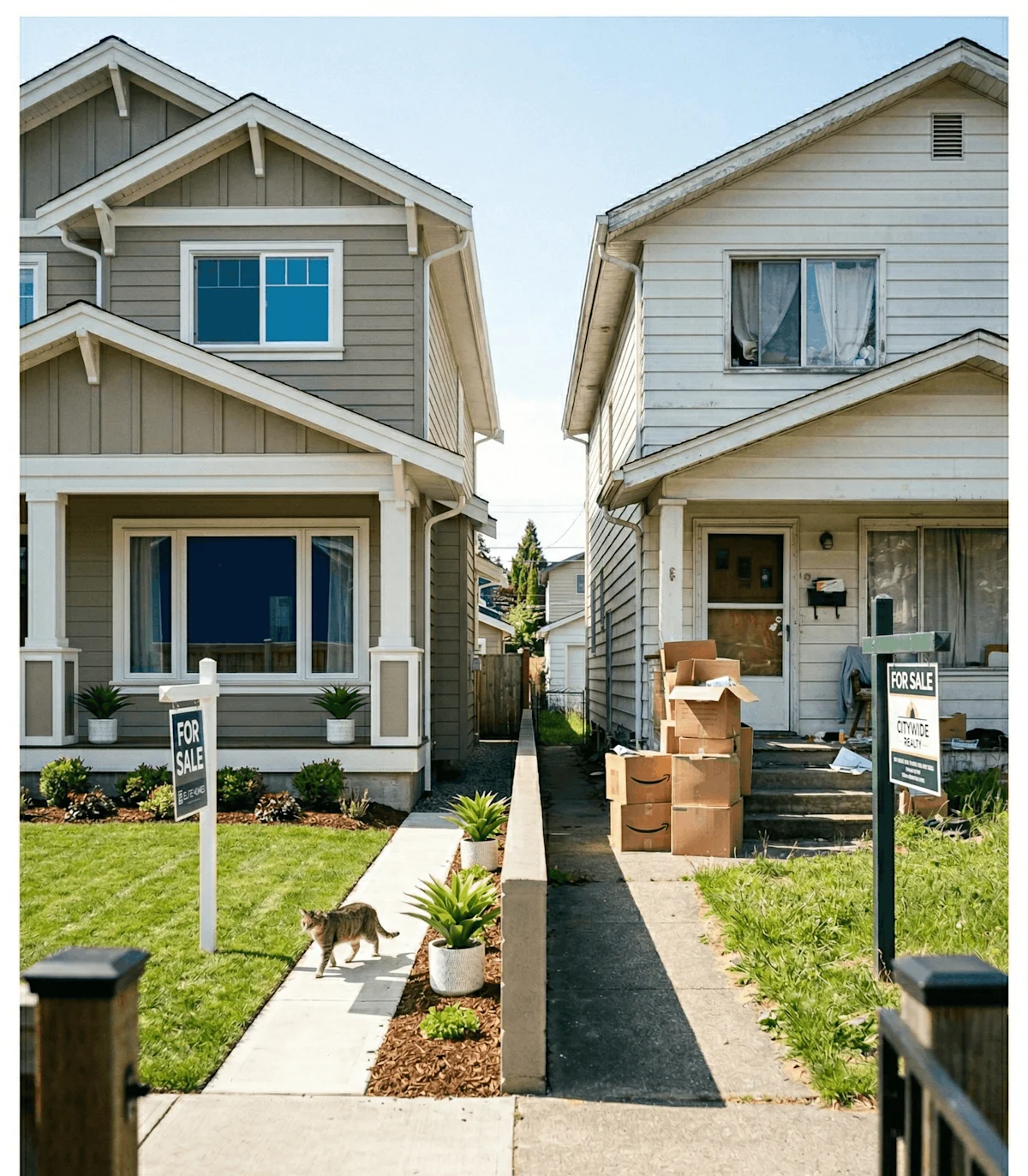 home staging comparison