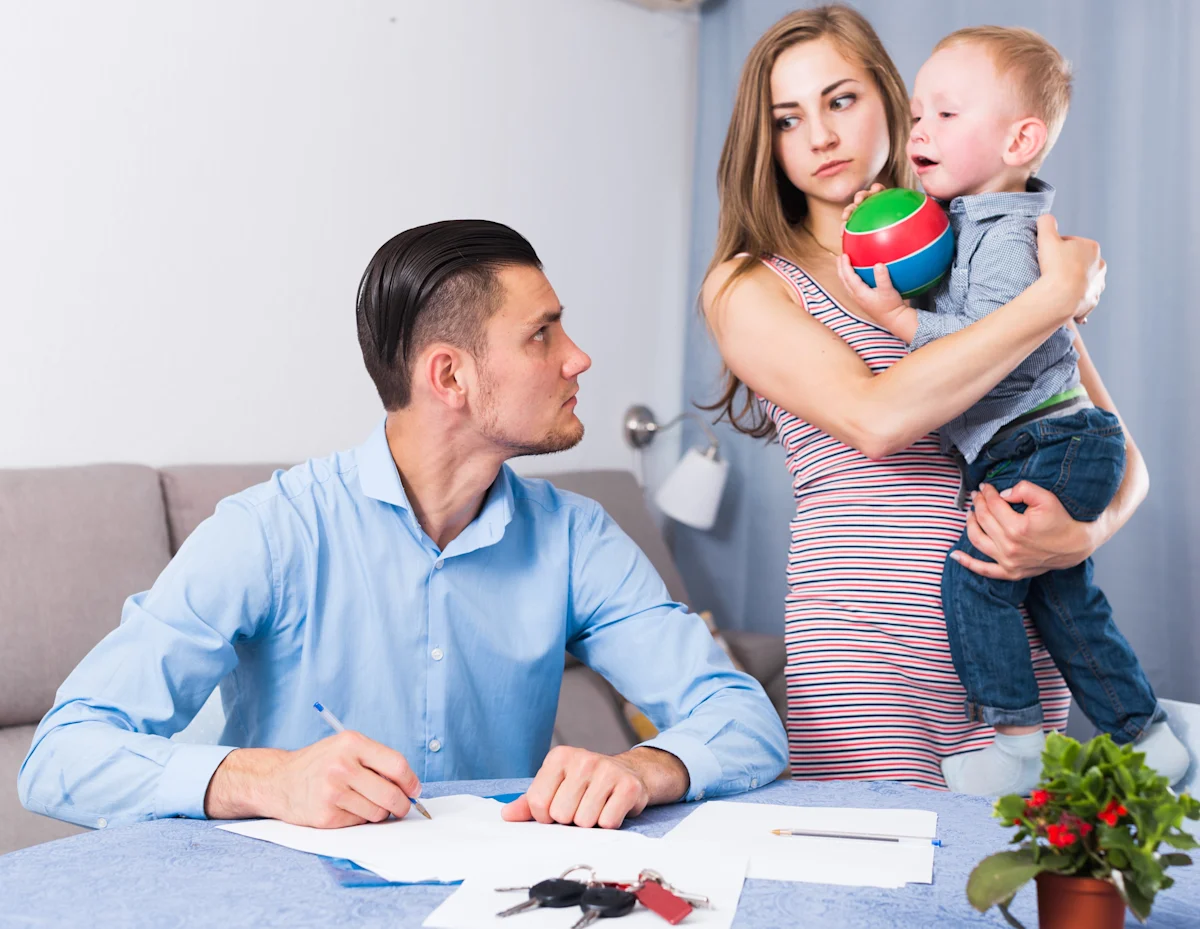 property and parenting arrangements - divorce