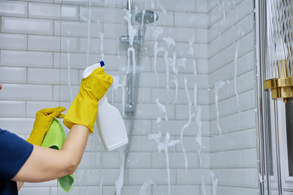 shower door cleaning