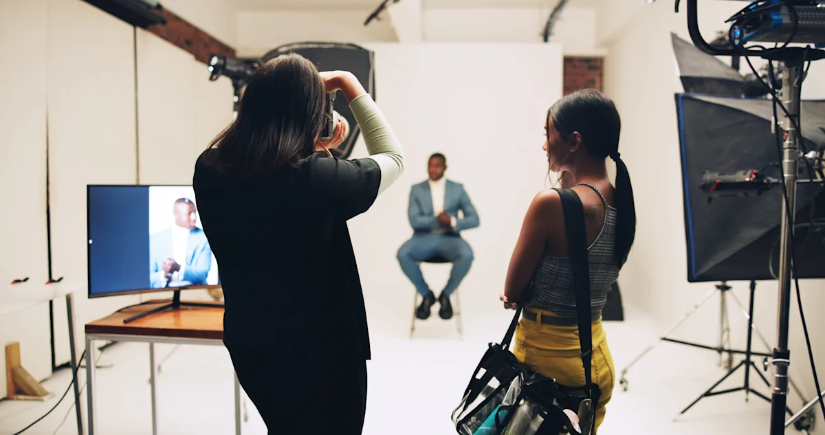 headshot photography session