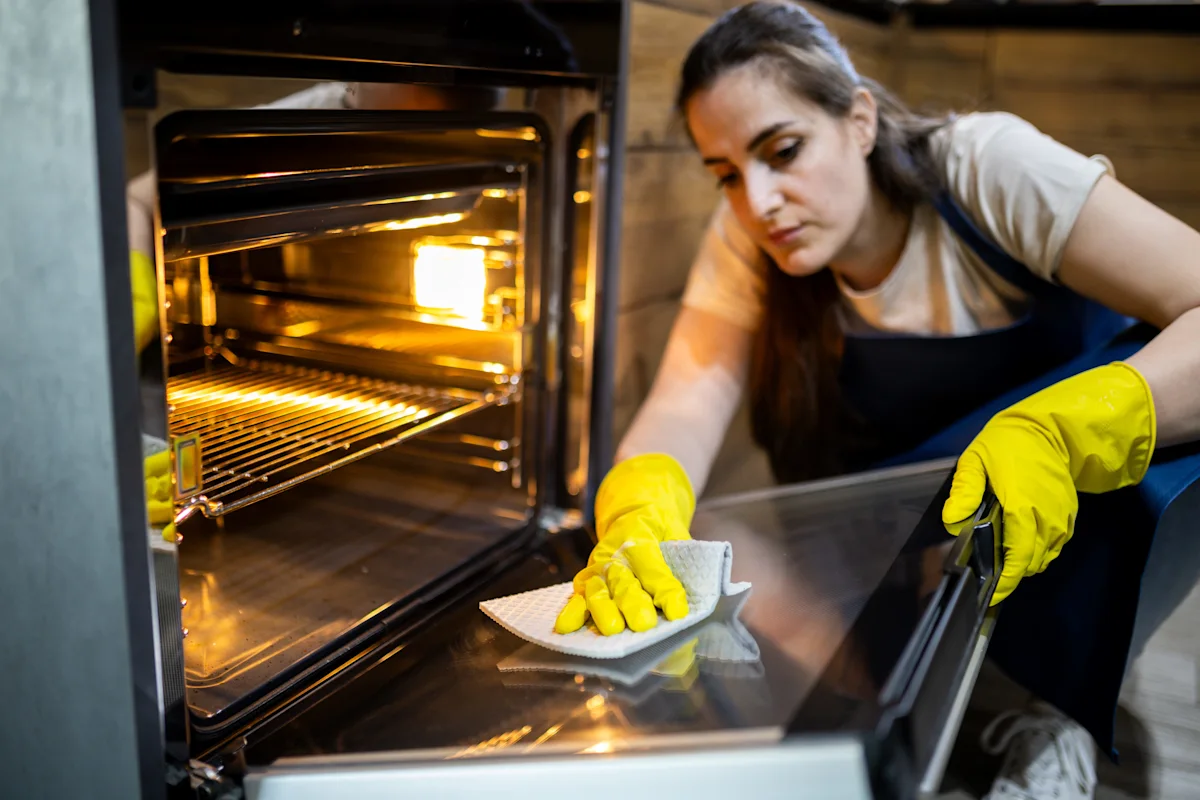 Oven cleaning