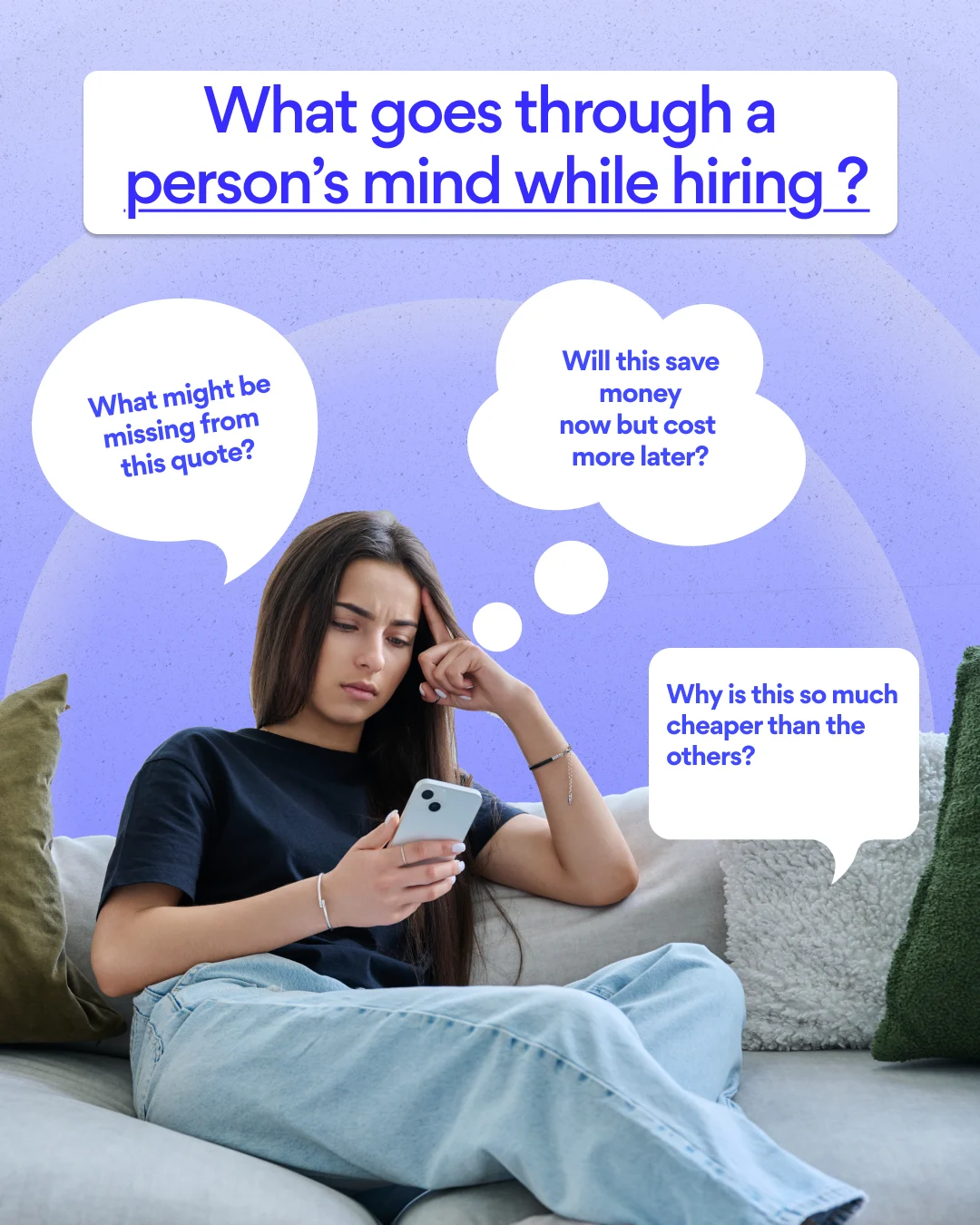 What goes through a person’s mind while hiring