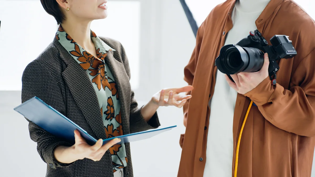 asking questions - headshot photography