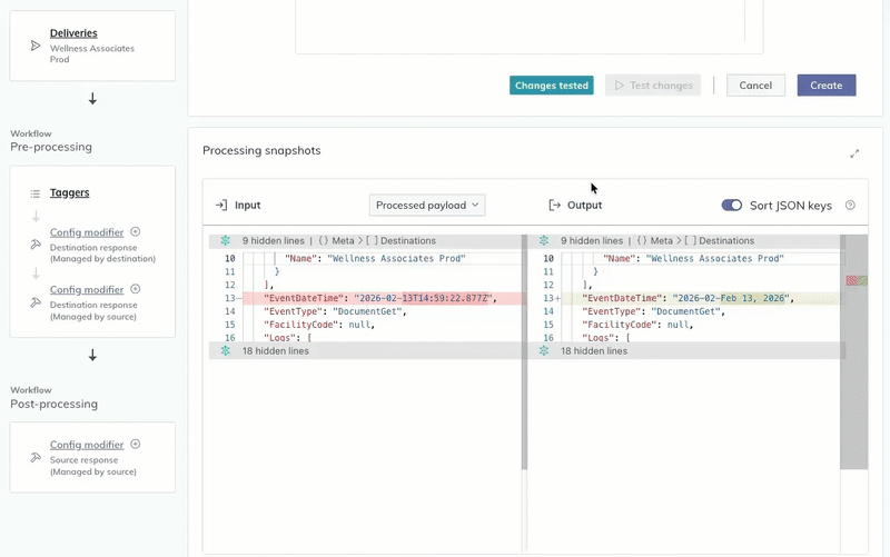 A user runs log inspector. A user runs log inspector.