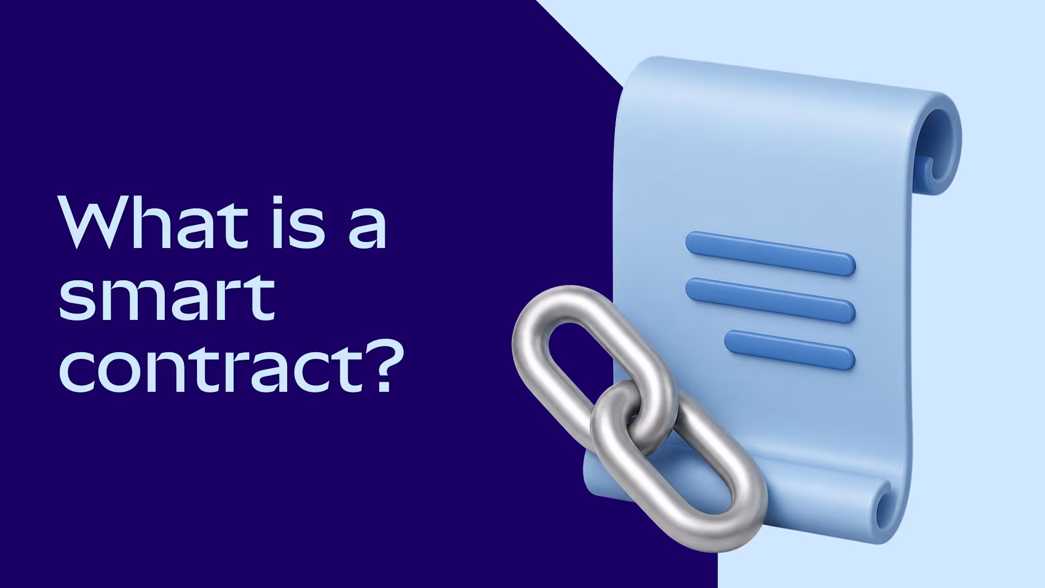 What is a smart contract?