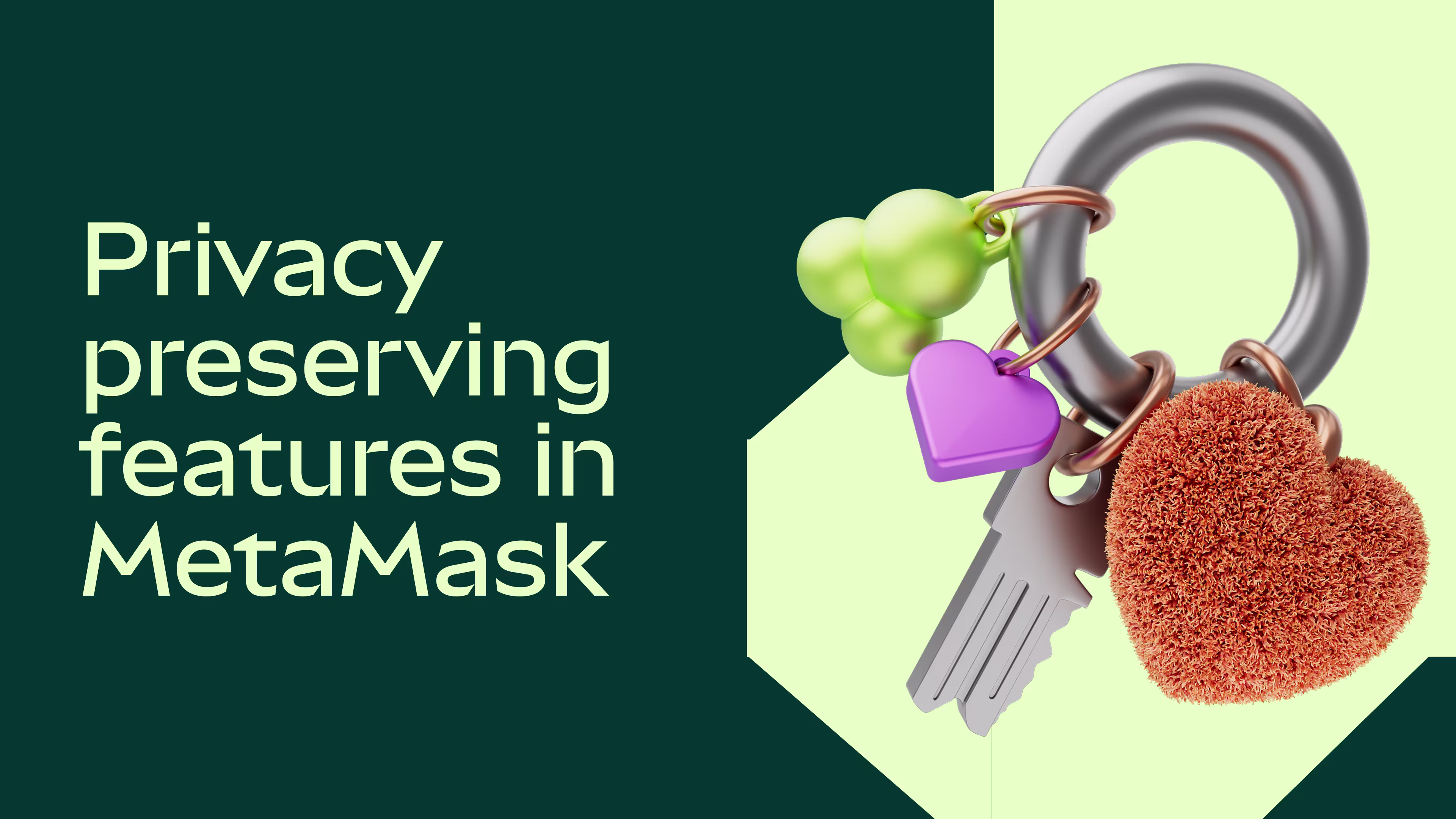 Privacy preserving features in MetaMask