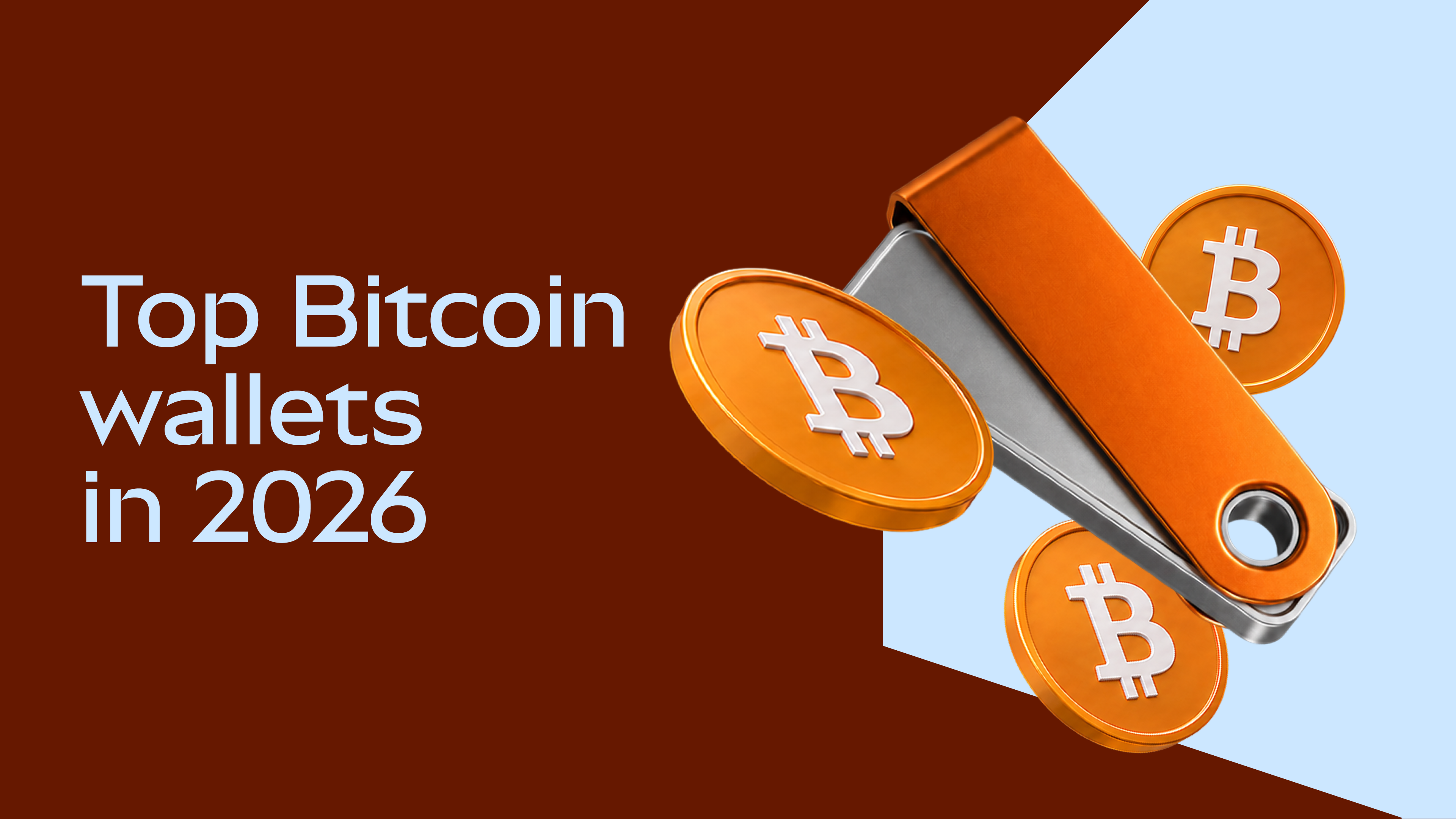 Best Bitcoin wallets in 2026: hardware, software, and self-custody options compared