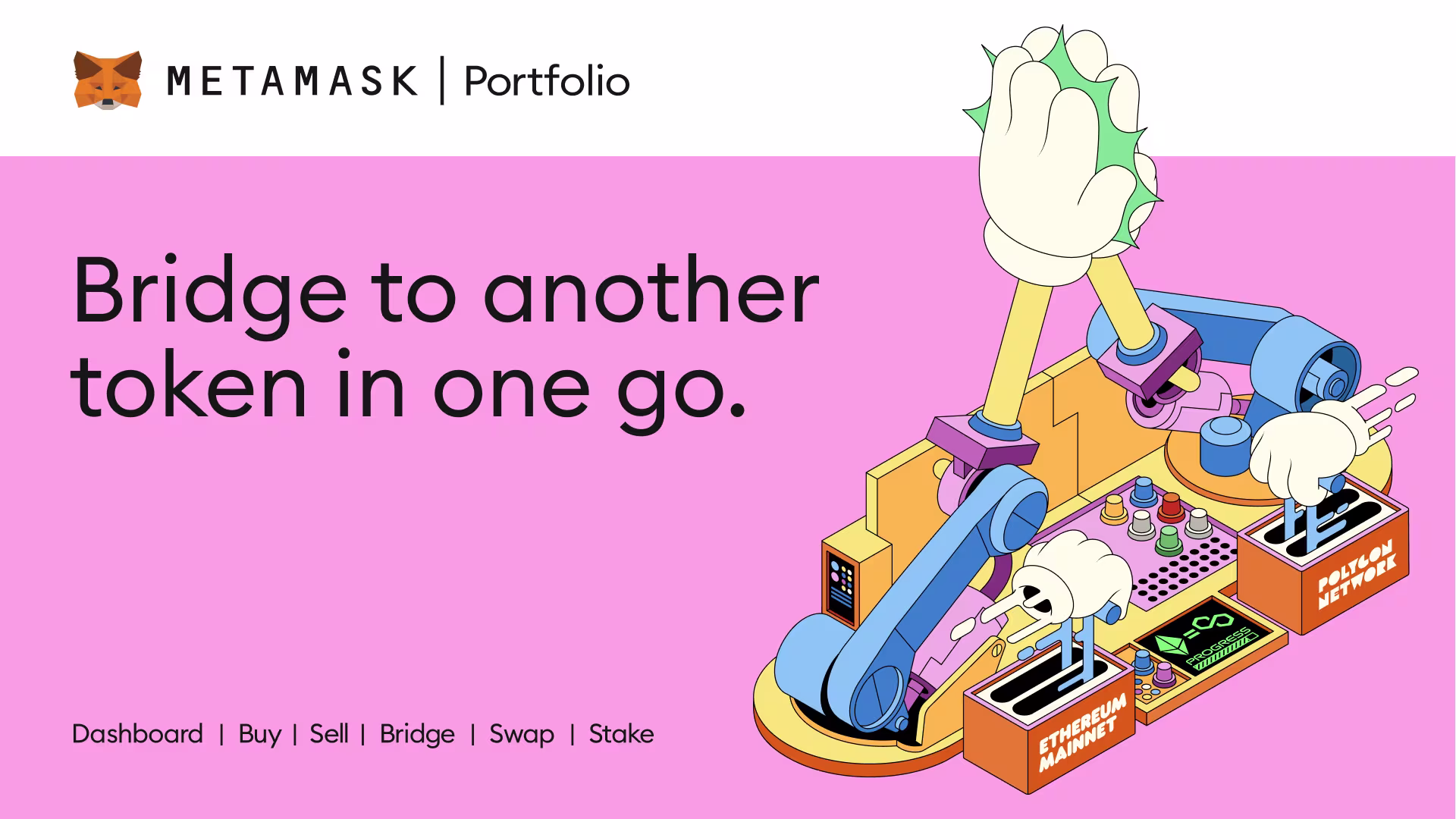 MetaMask Web's better Bridge experience: faster, easier, and more efficient