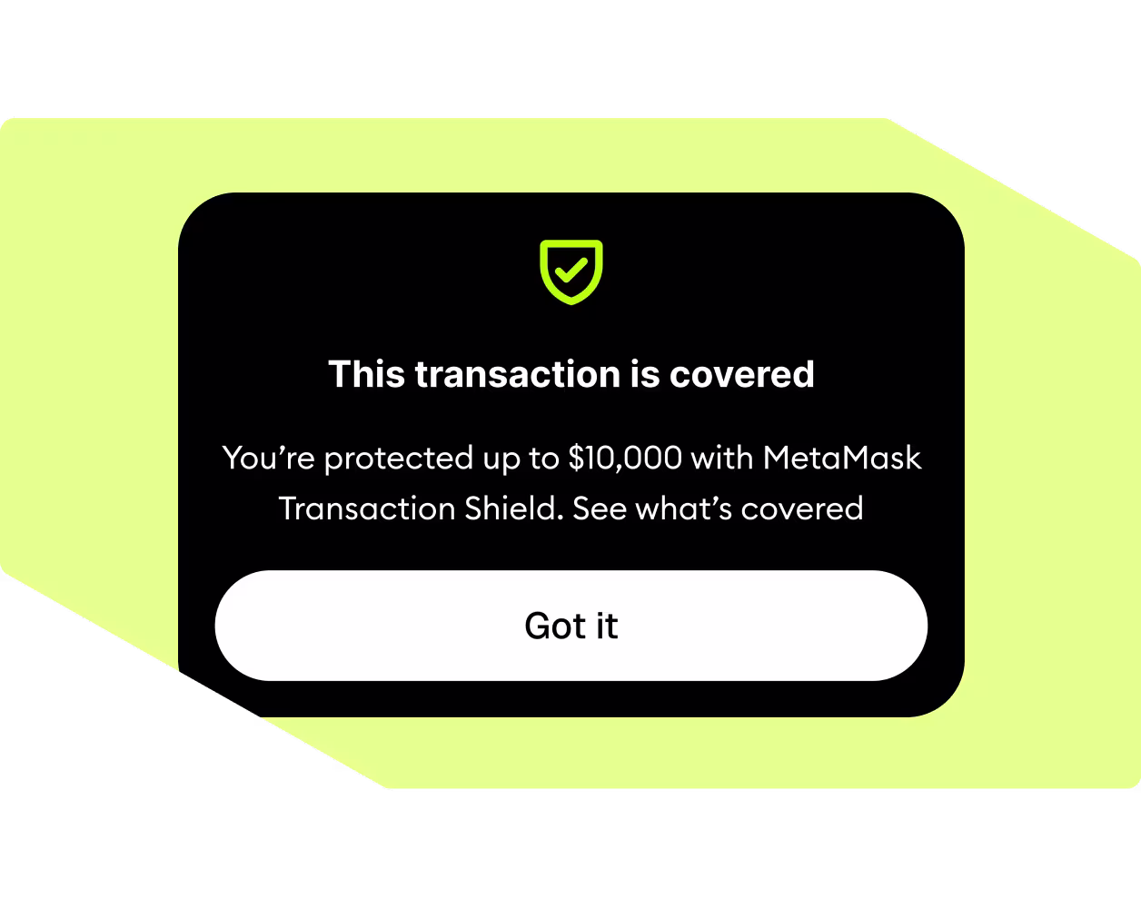 Présentation de Transaction Shield