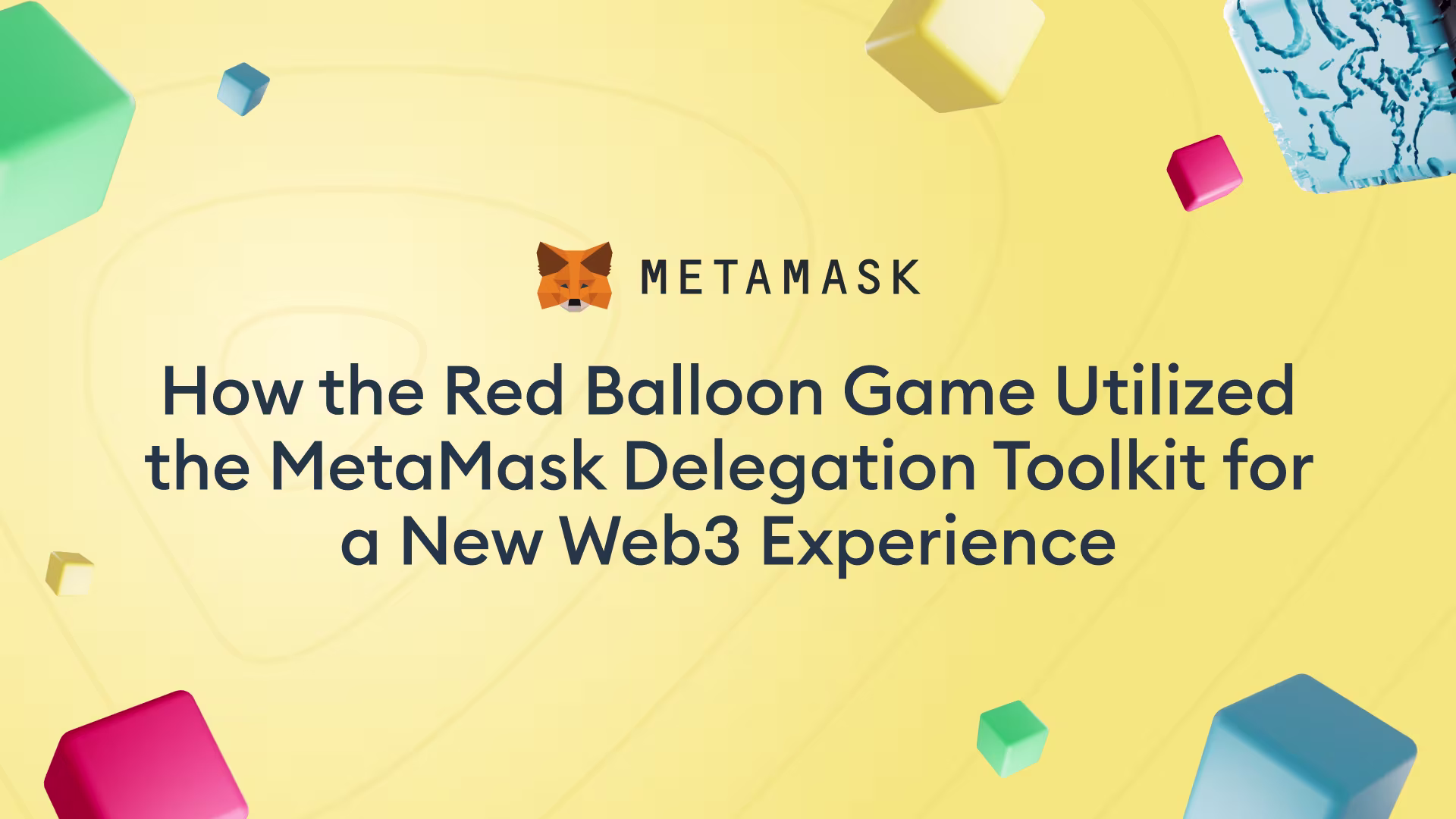 How the Red Balloon Game Utilized the MetaMask Delegation Toolkit for a New Web3 Experience