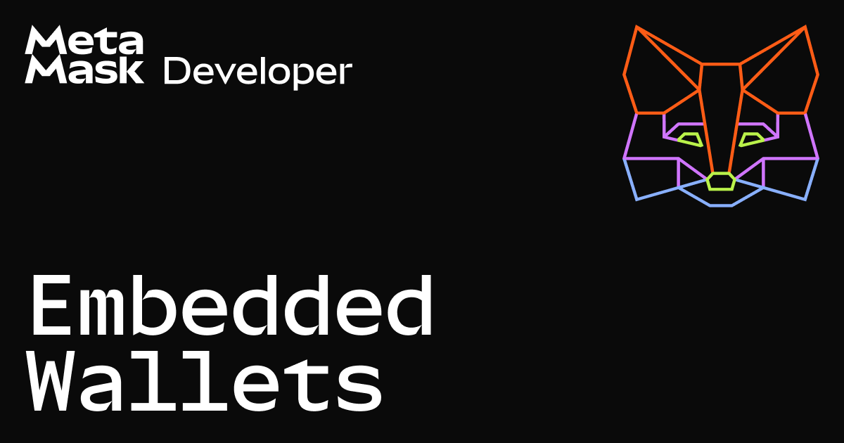 Design supercharged on-chain experiences | Embedded Wallets
