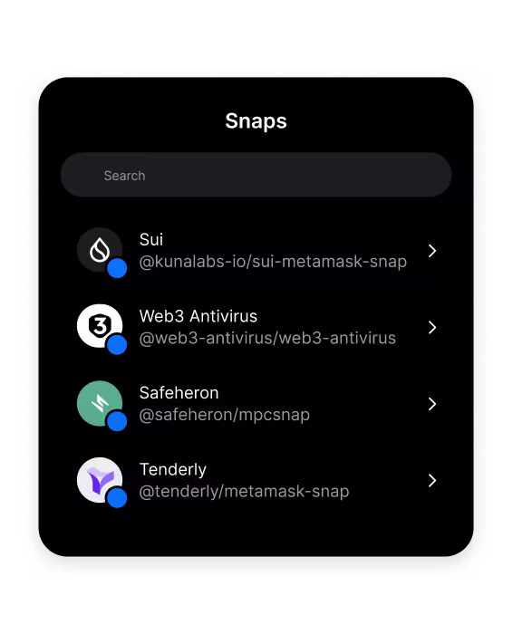 MetaMask Snaps