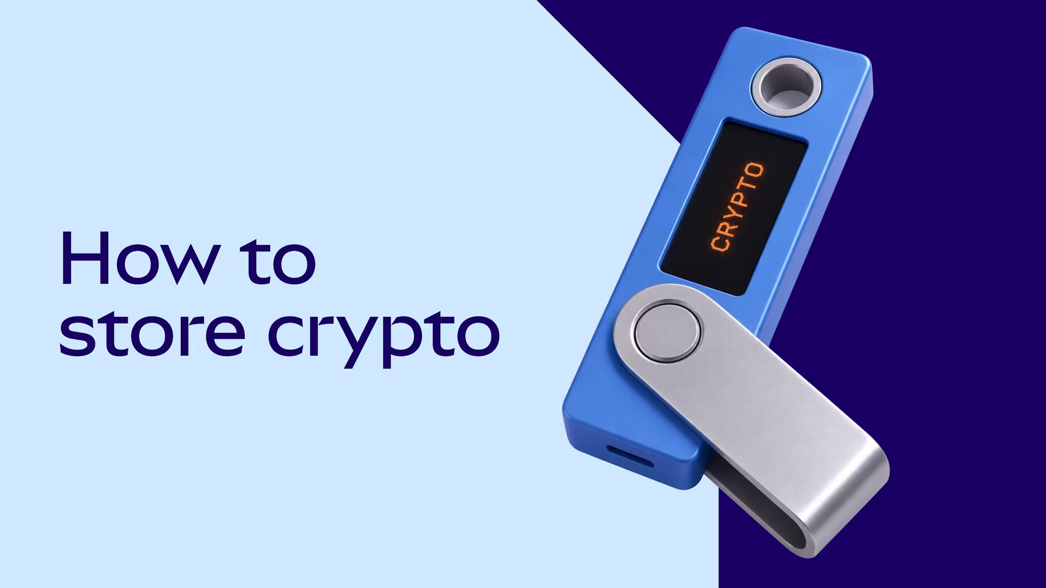 How to store crypto in 2026: hardware vs software vs exchange 