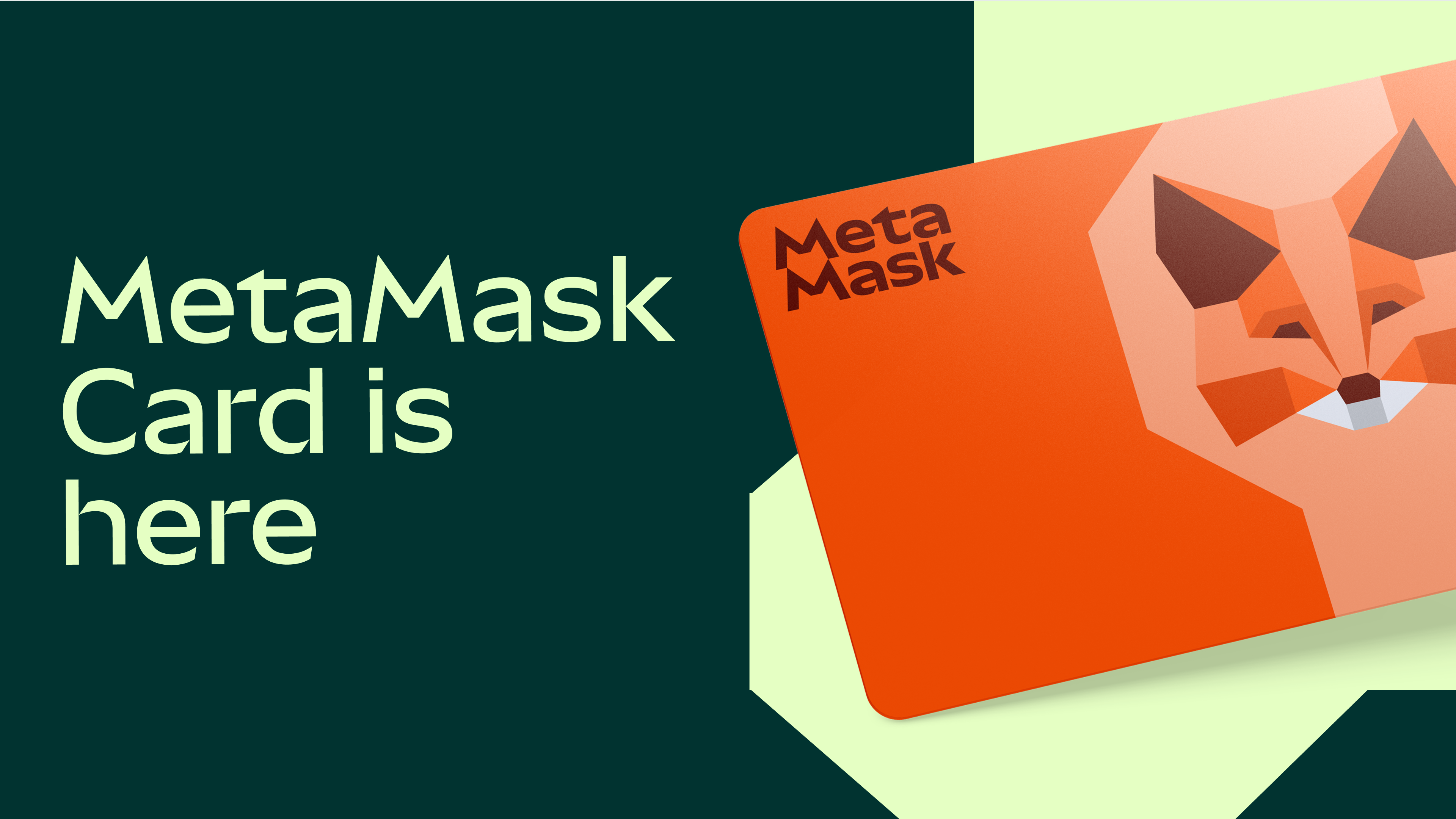 MetaMask Card: spend crypto anywhere