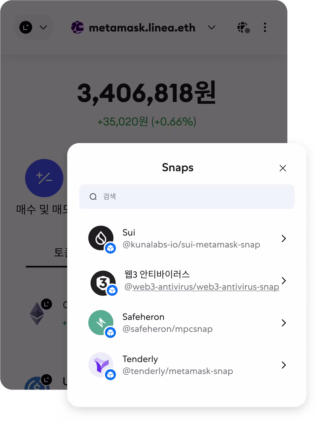 MetaMask확장하기