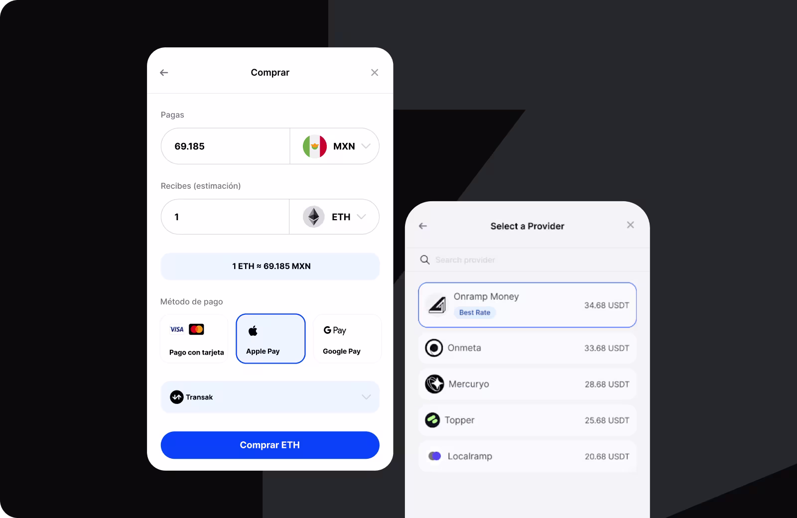 Todas tus funciones esenciales de billetera web3 en un SDK