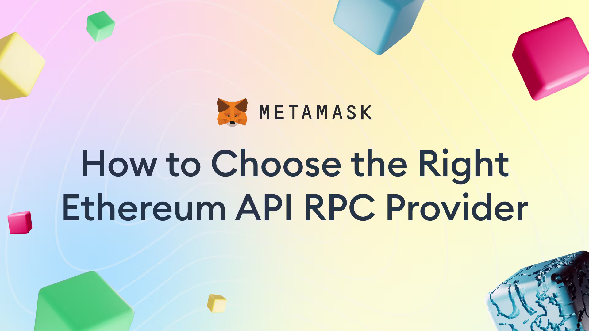 How to Choose the Right Ethereum API RPC Provider