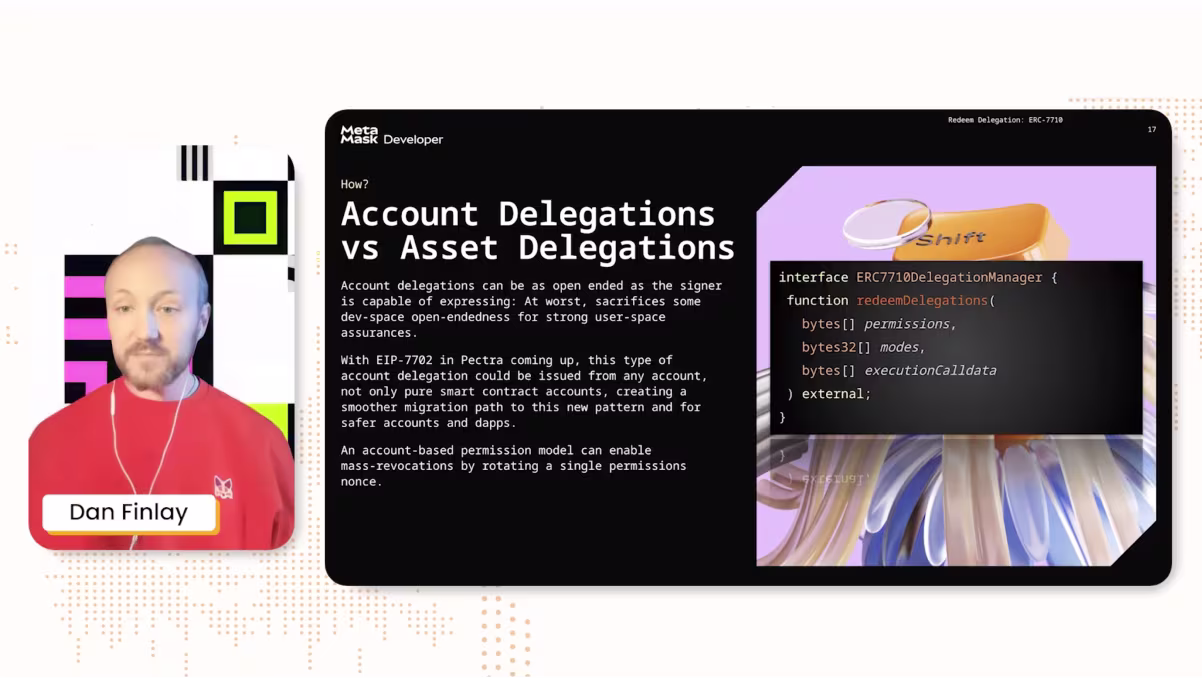 ERC-7710: Smart Contract Delegation with Dan Finlay