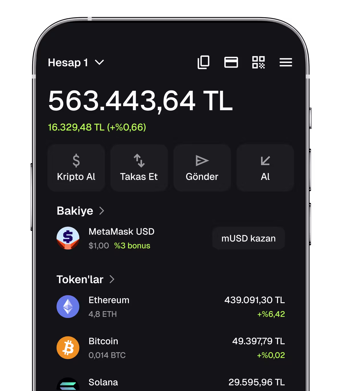 MetaMask mobil uygulamasını indirin