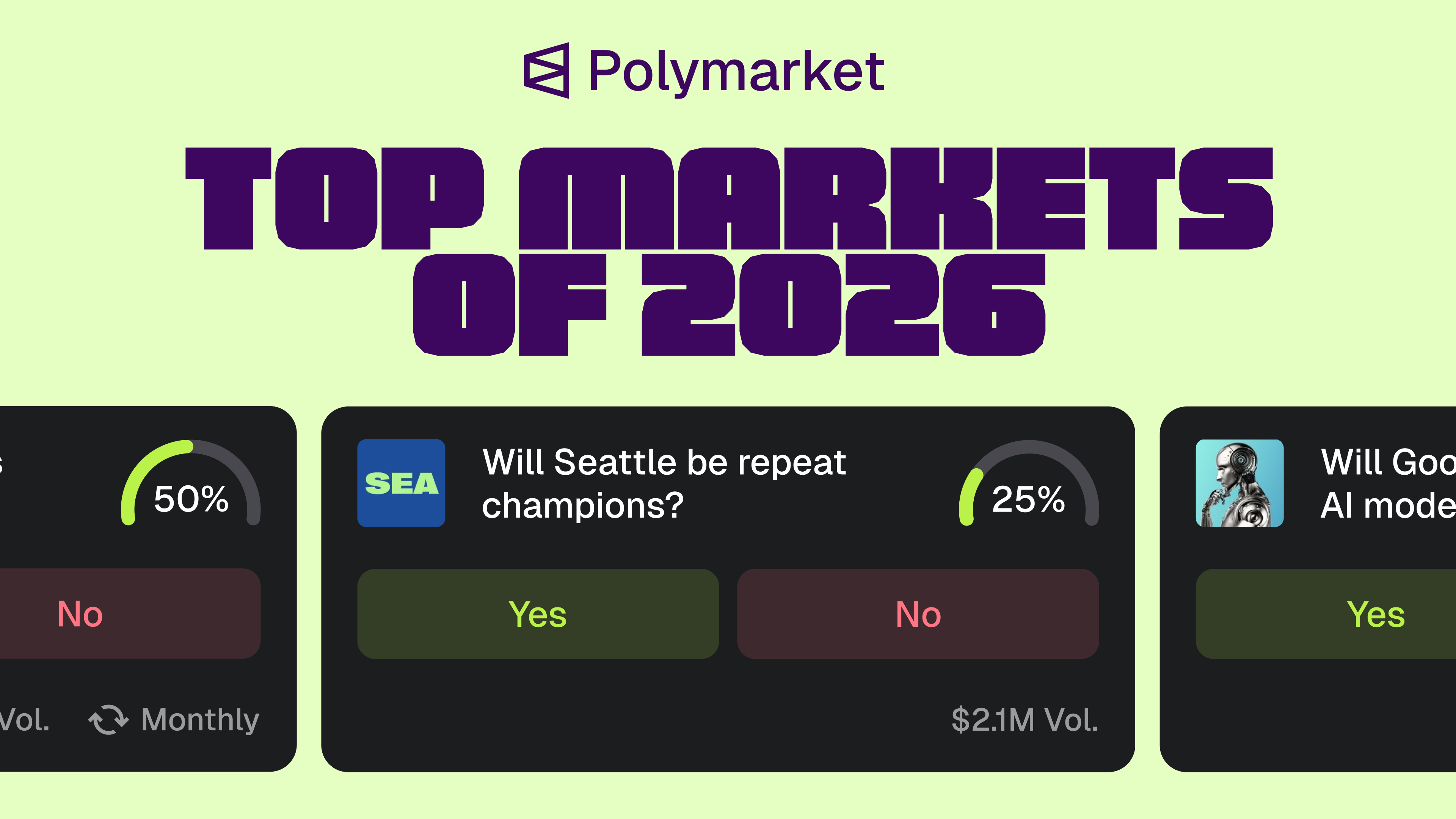 Top prediction market categories to watch in 2026