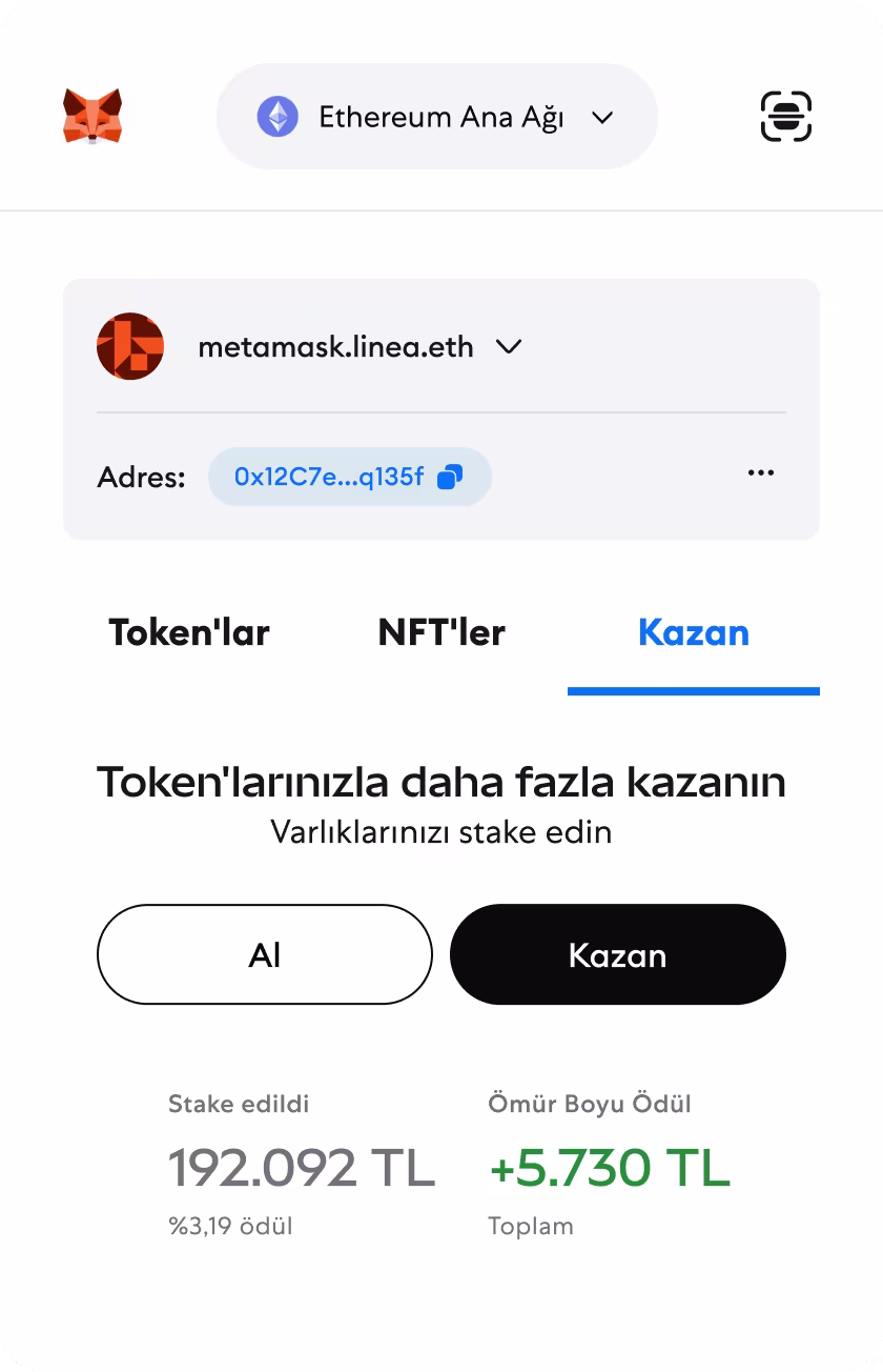 Stake Et, Ödünç Ver, Kazan