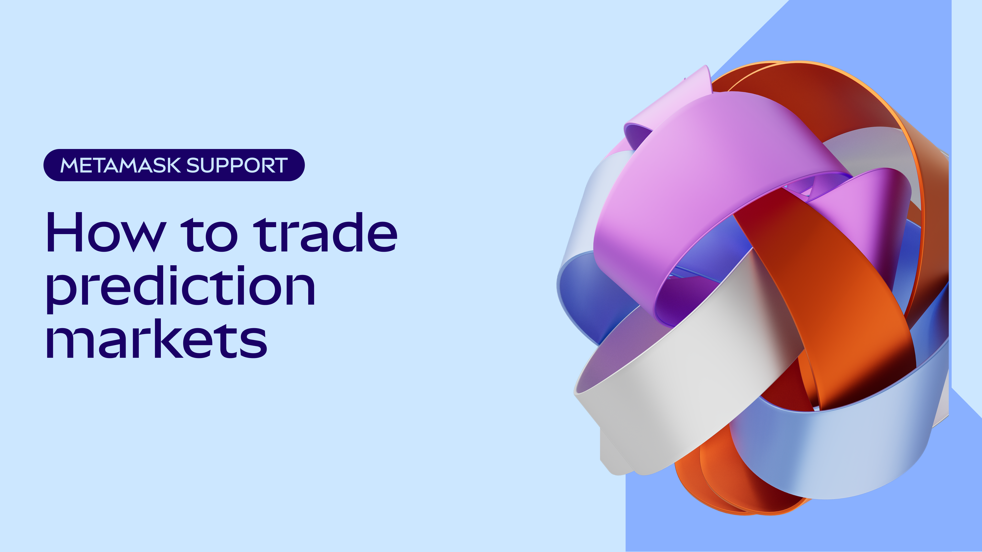 在MetaMask 直接交易预测市场，只需两步。