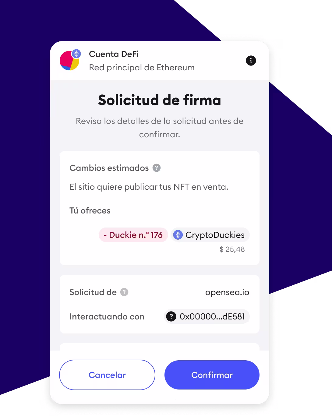 Conoce lo que firmas