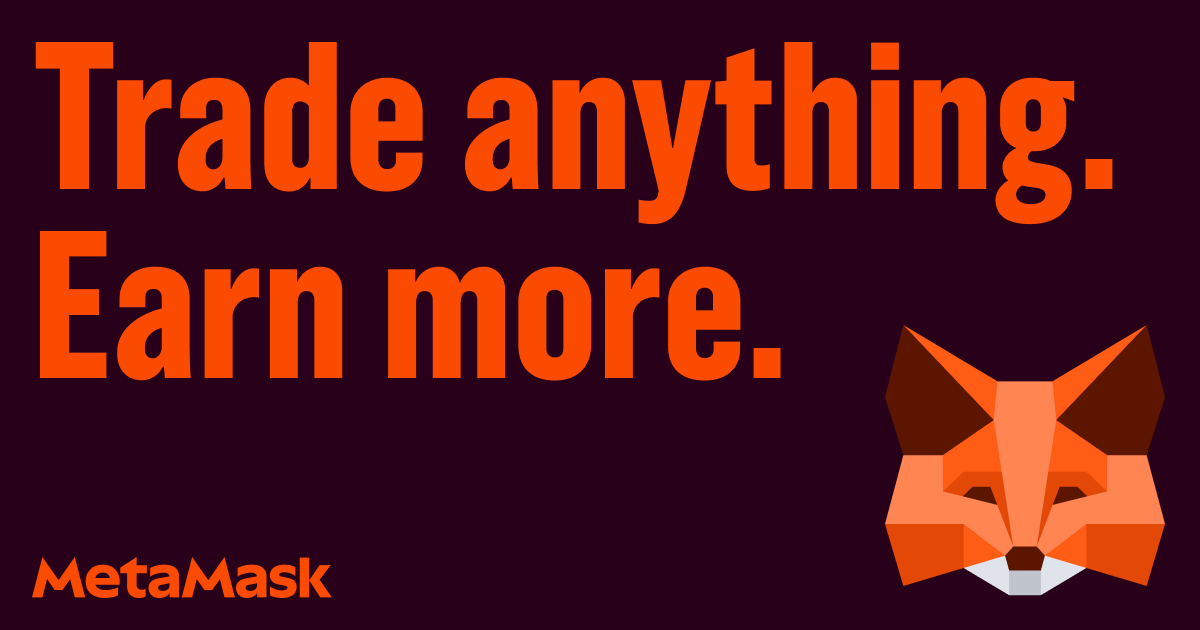 The picture metamask.io shows when its homepage is shared