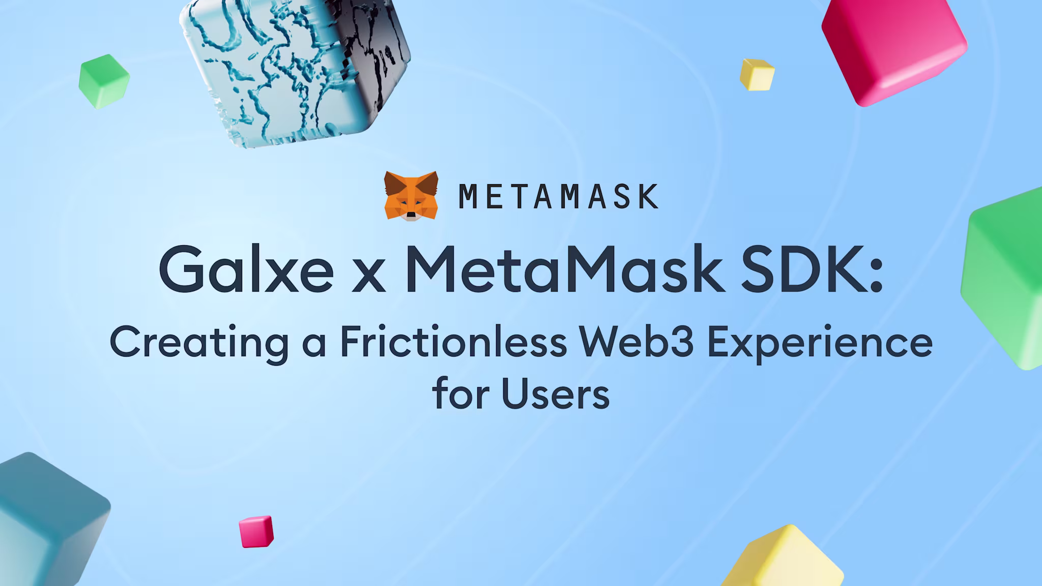 Galxe 携手 MetaMask SDK：为用户打造无缝的 Web3 体验