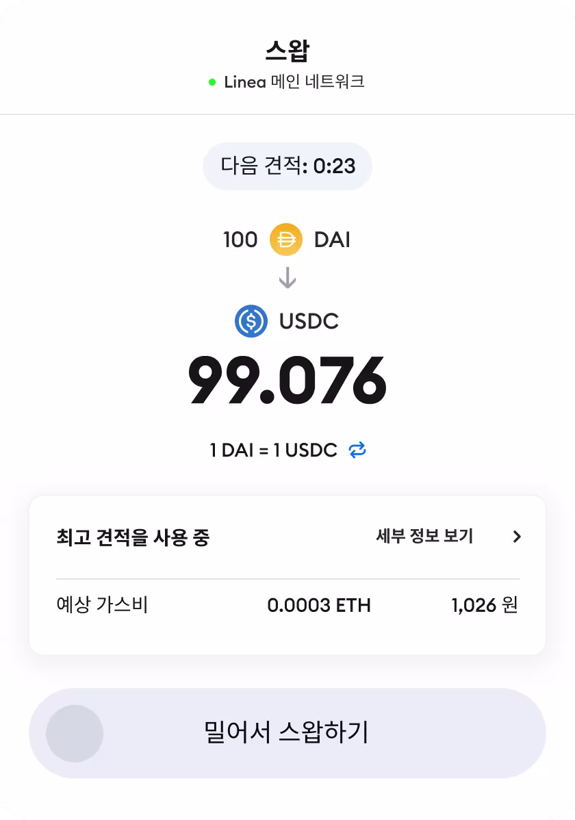 암호화폐스왑