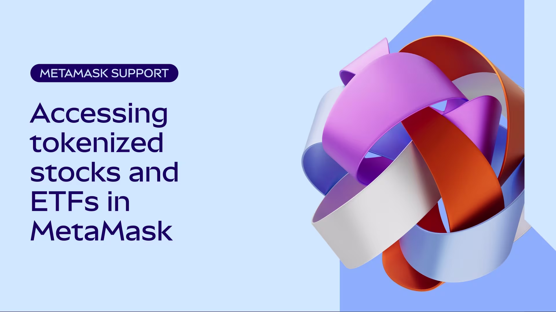 Accessing tokenized stocks and ETFs in MetaMask