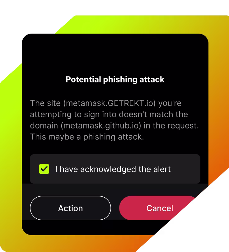 Phishing protection