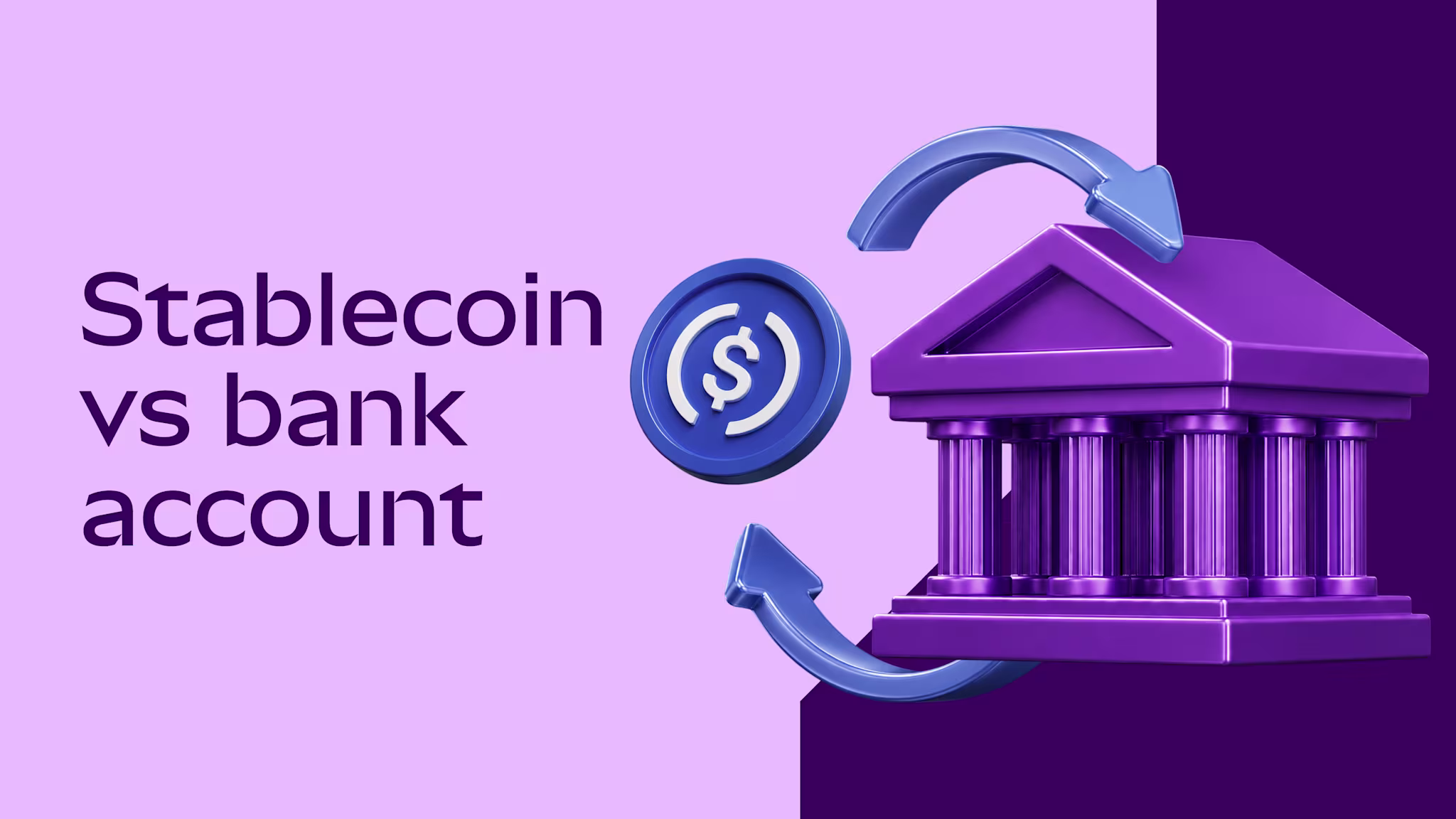 Stablecoin vs bank account