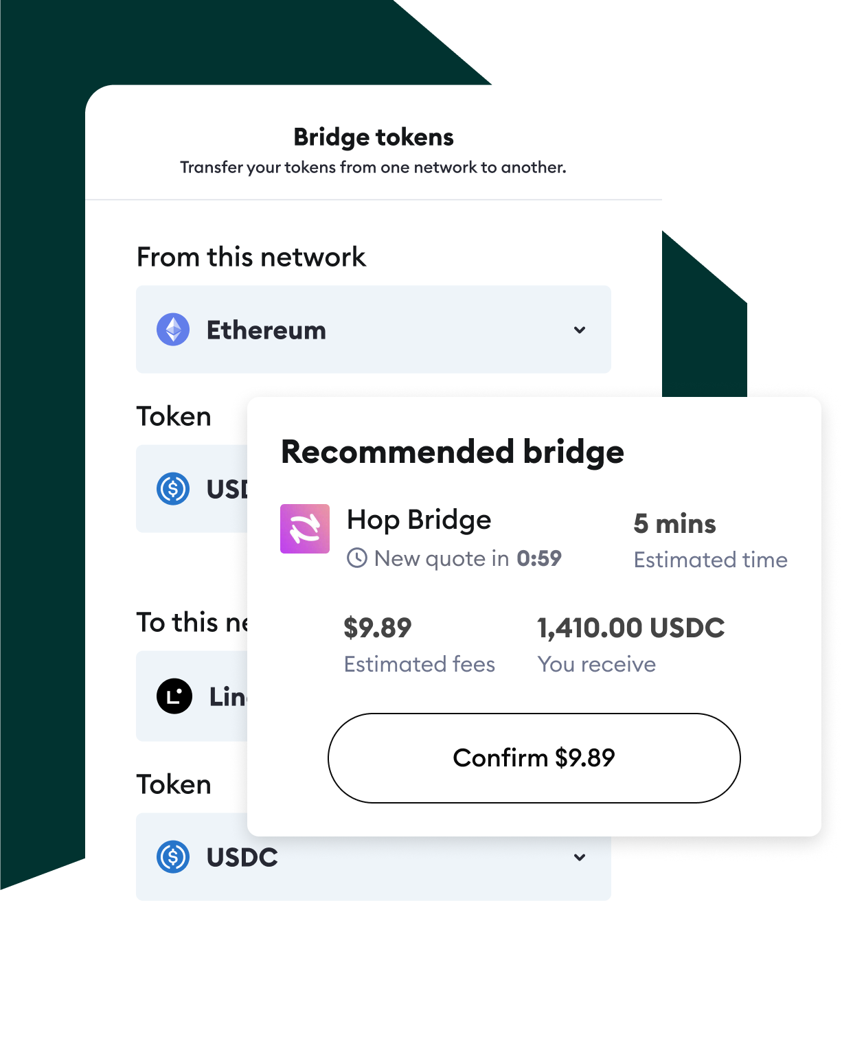 Swap crypto between networks (93) foto