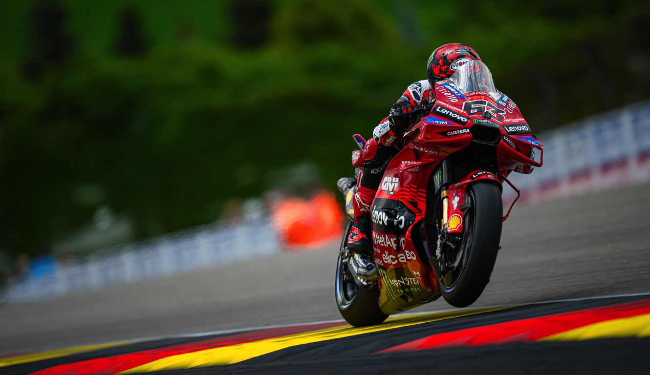 Third place for Marc Márquez and the Ducati Lenovo Team in Sachsenring ...