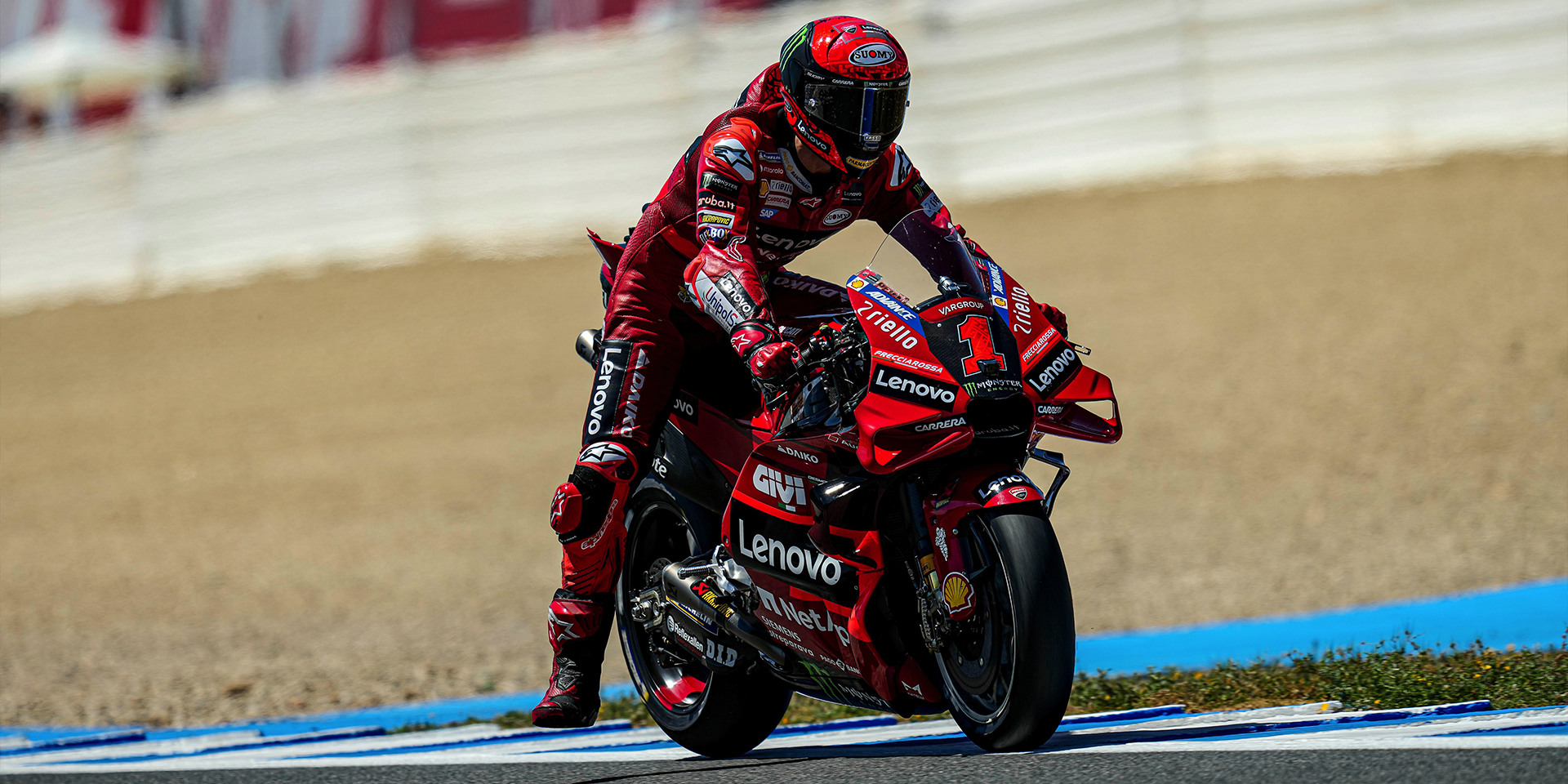 Second place podium finish for Pecco Bagnaia in the Sprint Race of the ...