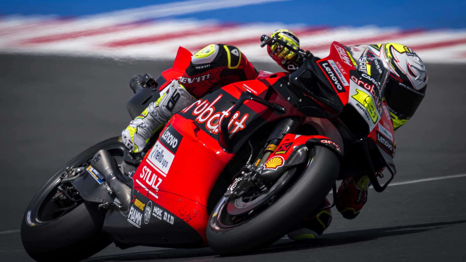 Alvaro Bautista's Test With The Ducati Desmosedici GP Concluded At Misano