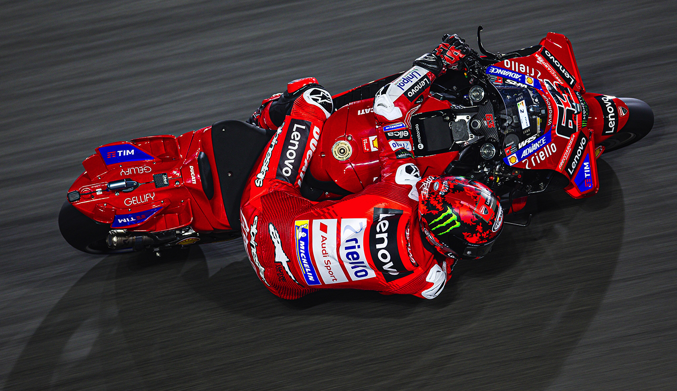 Francesco Bagnaia and Ducati Lenovo Team in second place at the end of ...
