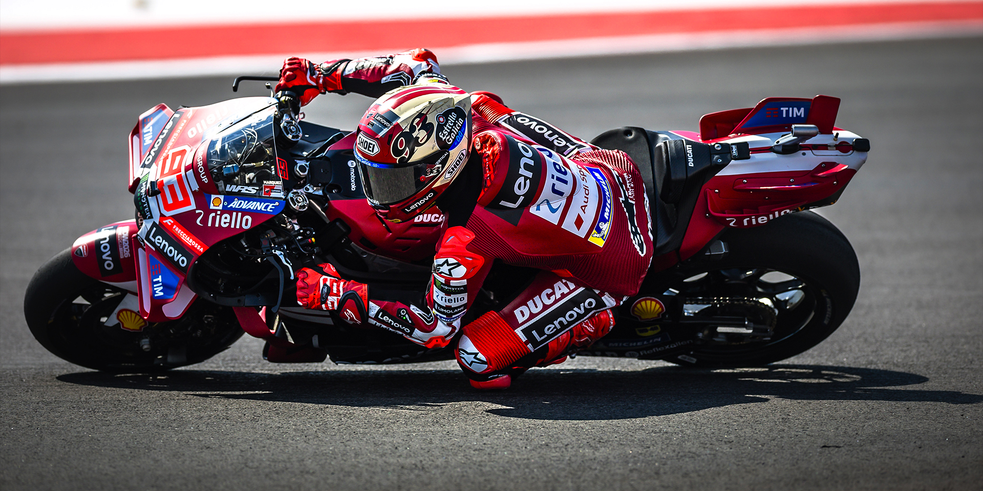 Marc Márquez and the Ducati Lenovo Team top Friday at COTA. Francesco ...