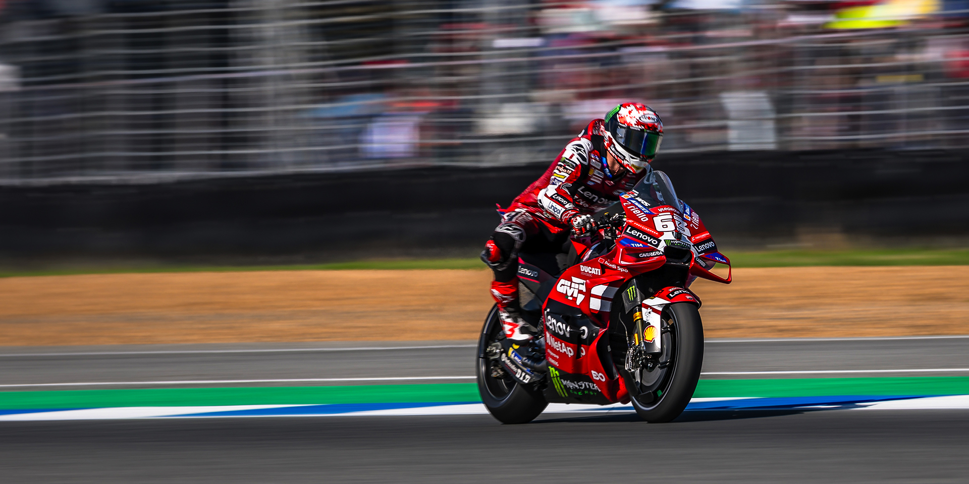 Ninth-place finish for Francesco Bagnaia and the Ducati Lenovo Team in ...