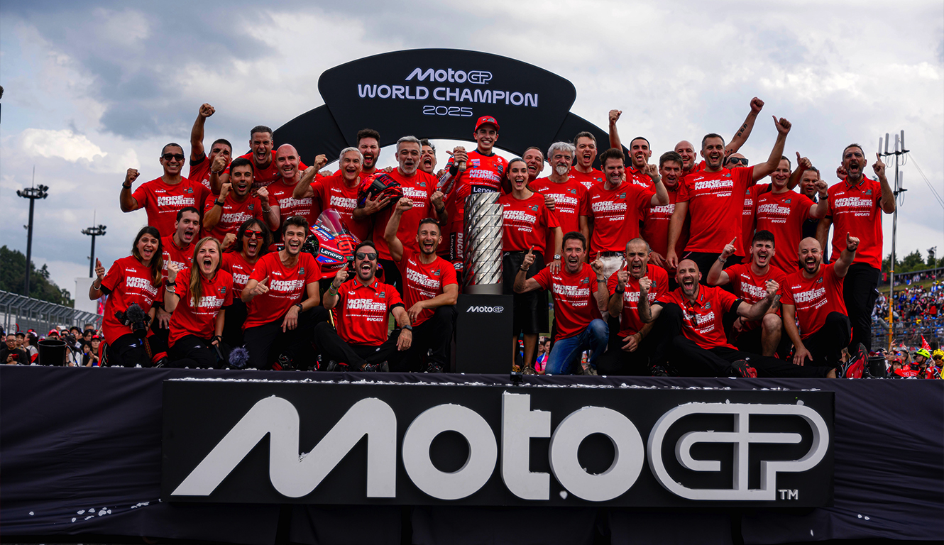 Marc Márquez and Ducati are the 2025 MotoGP World Champions