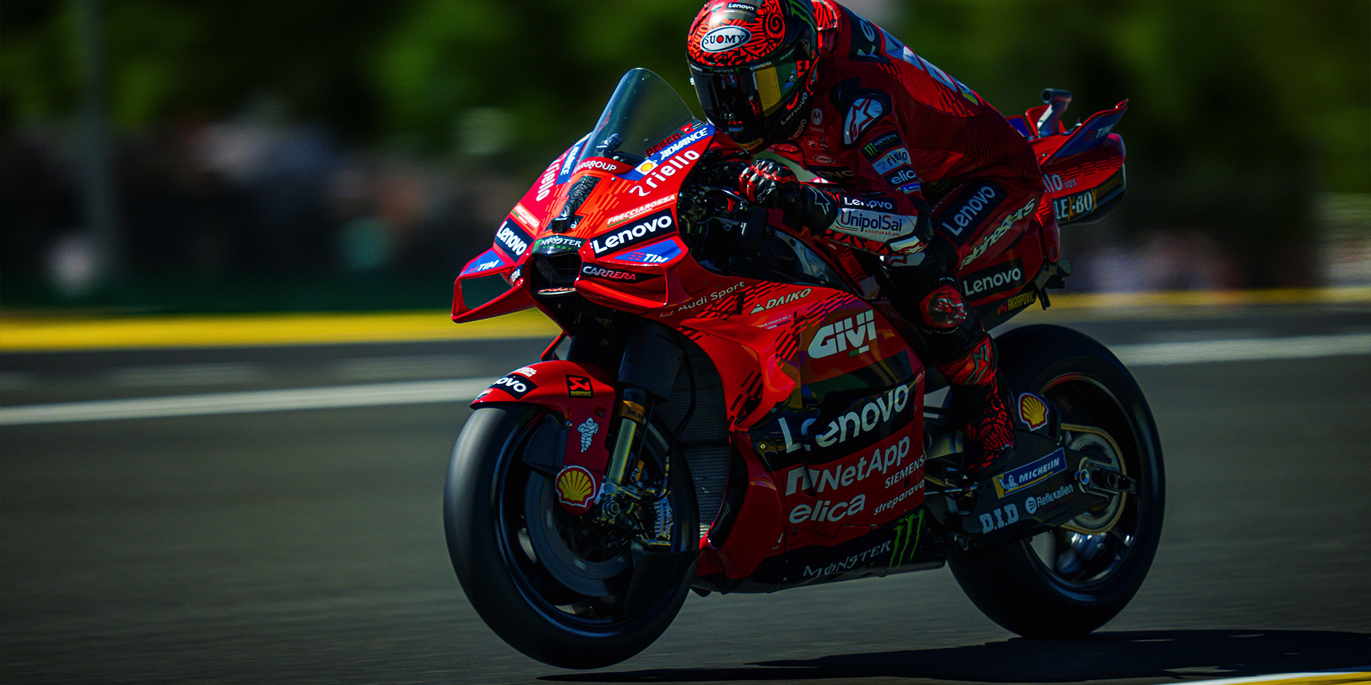 Bagnaia and the Ducati Lenovo Team in second place at the end of Le ...