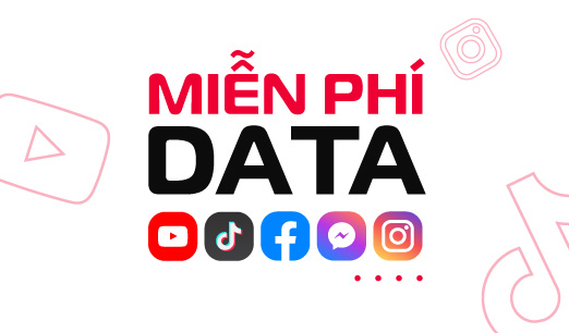 Gói cước data 4G Viettel miễn phí truy cập Mạng xã hội