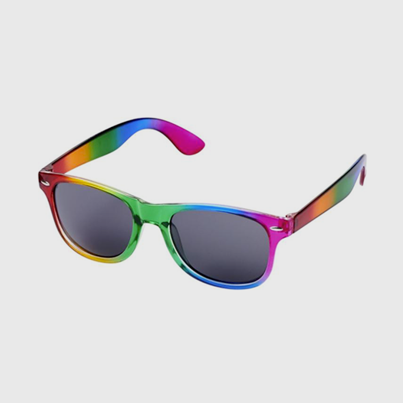 Lunettes de soleil visière arc-en-ciel