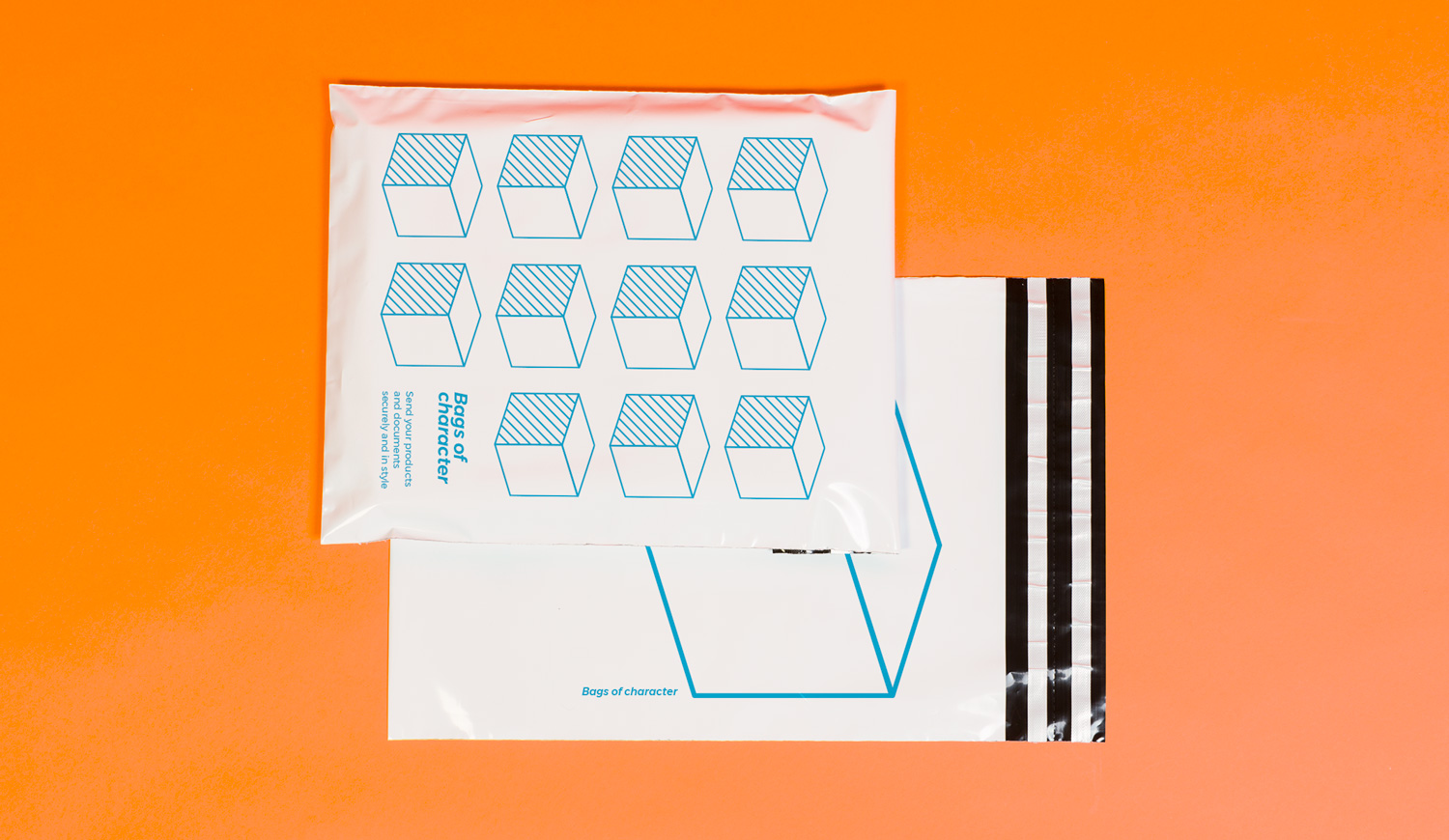 Enveloppes plastiques d'expédition Grand Format Colorées Opaques