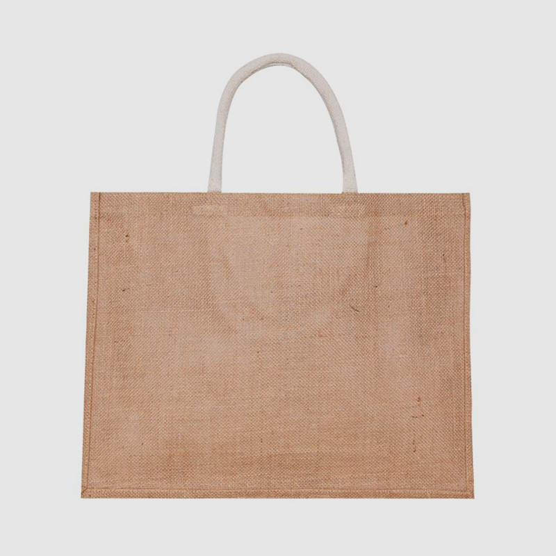 Borsa Tote Ecologica in Lino per Sublimazione, Borse in Juta, Borsa da Spiaggia in Juta in Vendita