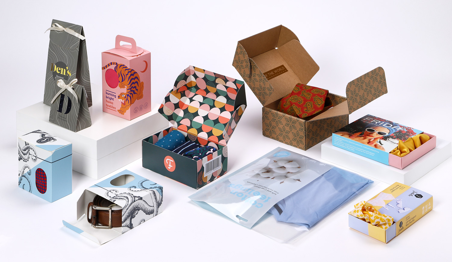 Packaging para ropa  Crea Cajas para ropa personalizadas
