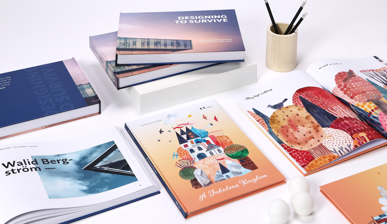 Custom Book Cover and Interior Design - Calling Card Books